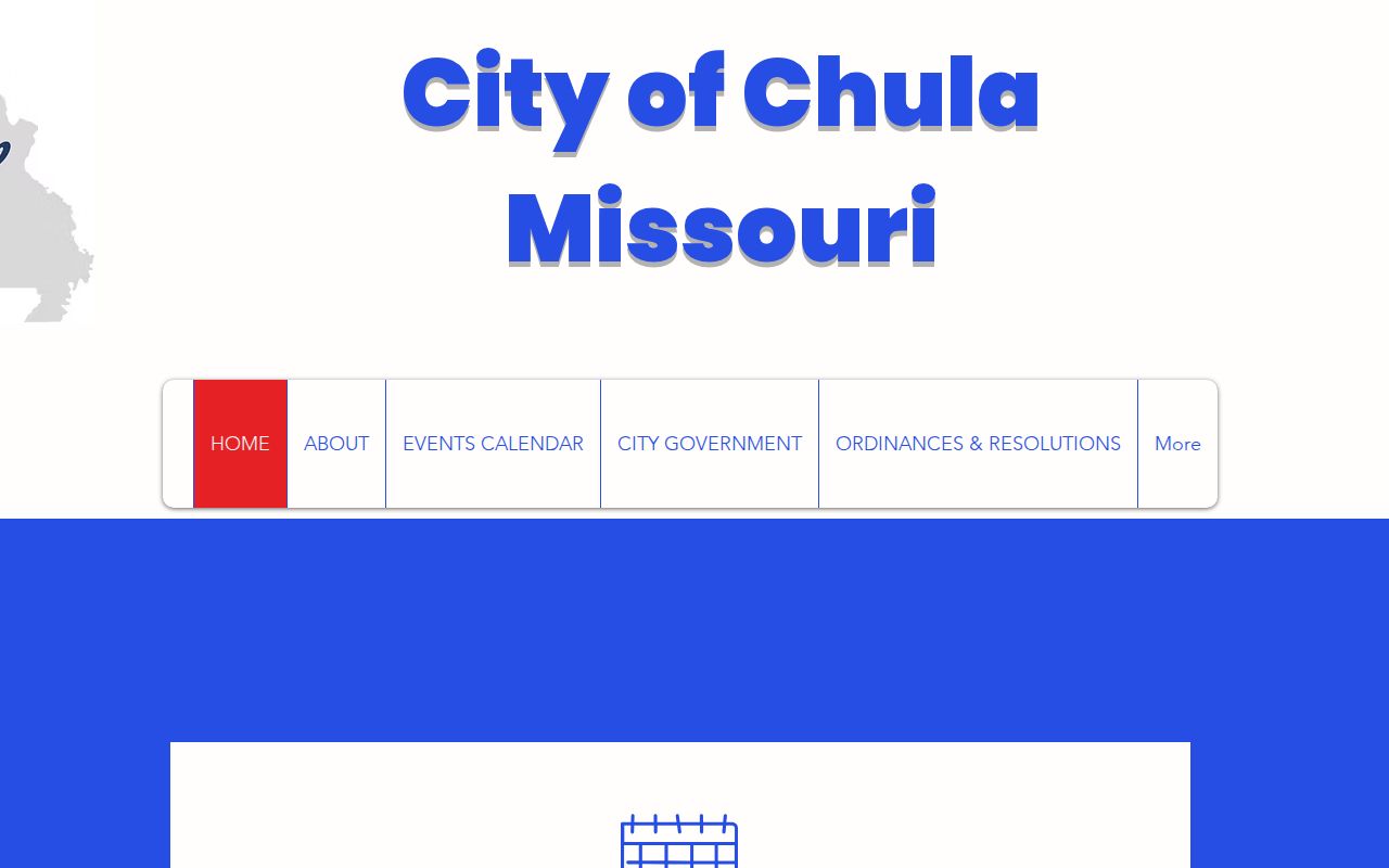 Official City of Chula contact page
