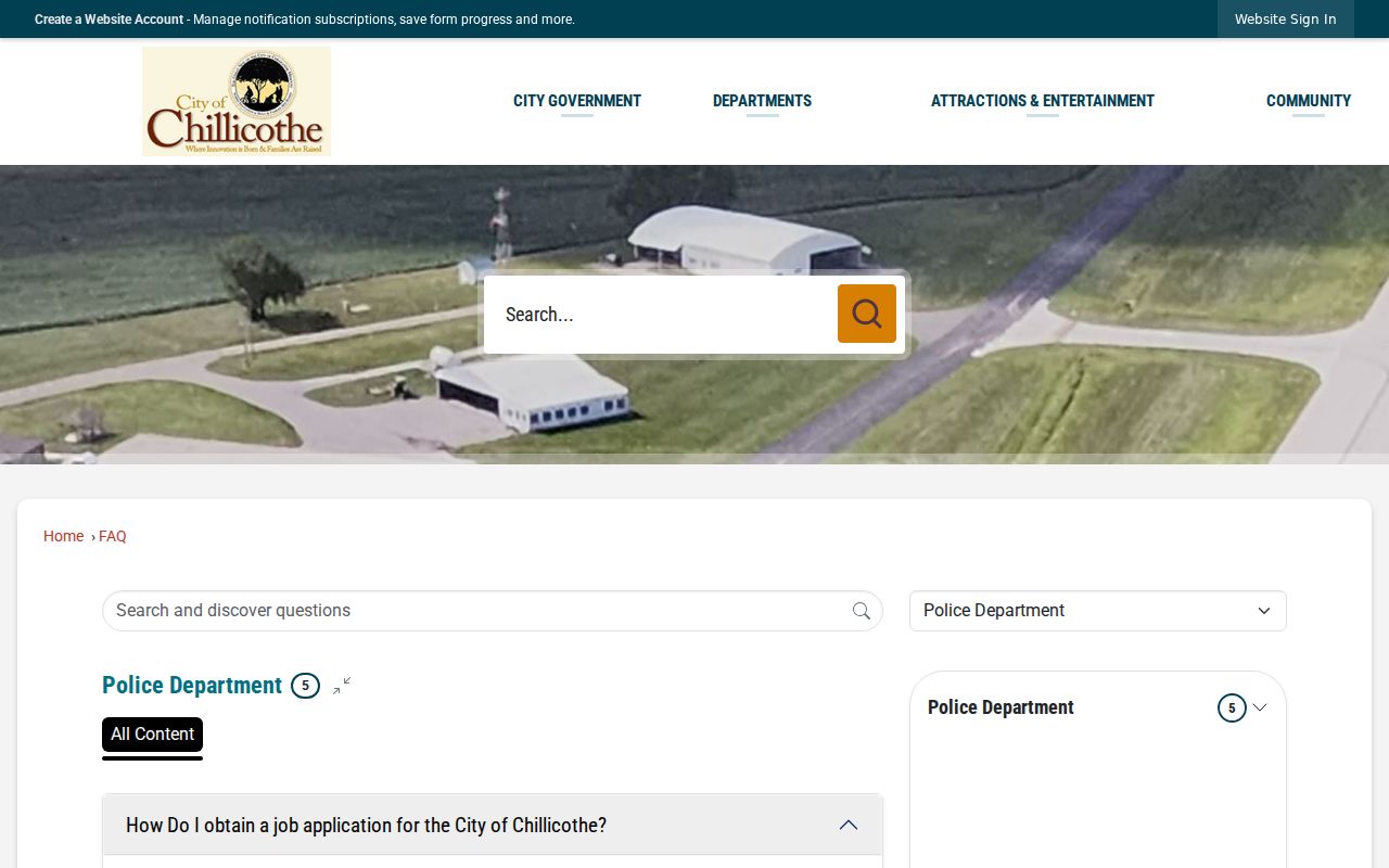 Chillicothe photo identification warrant inquiry rule